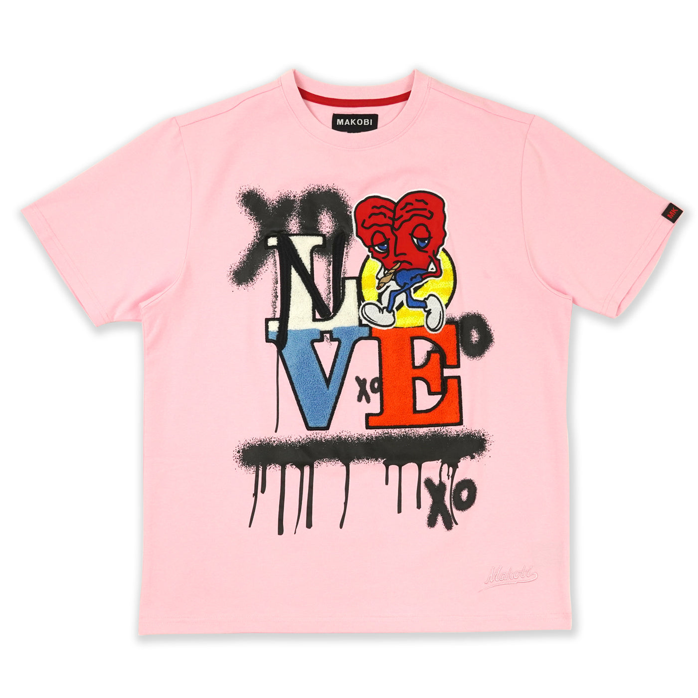 M203 No Love Tee - Pink