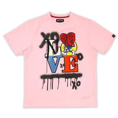 M203 No Love Tee - Pink