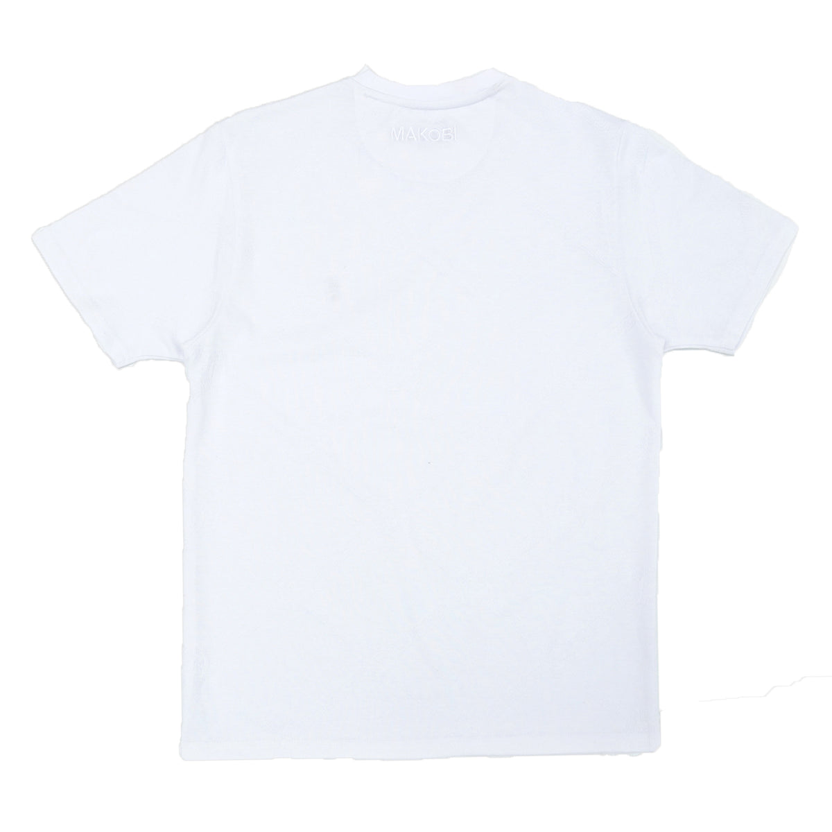 M298 Embossed Knit Tee - White