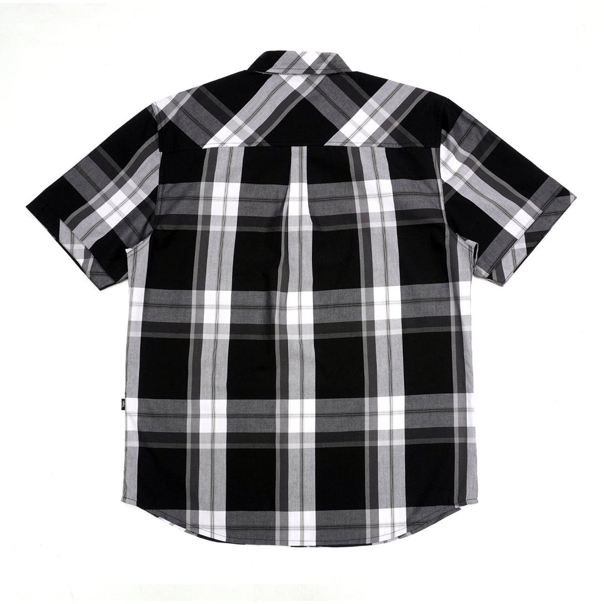 Makobi V814 Veno Button in Down Short Sleeves Shirt - Black, view 2