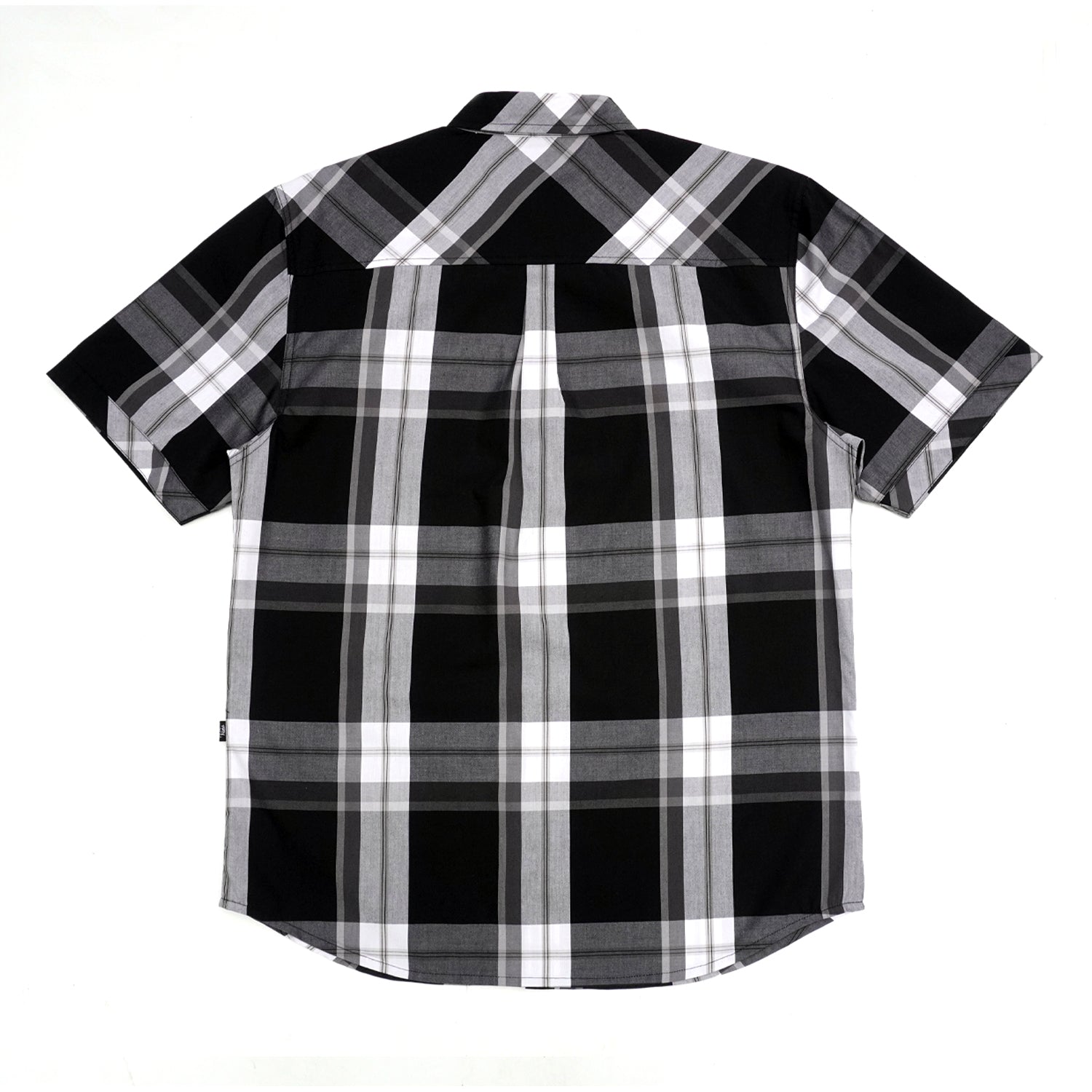 Makobi V814 Veno Button in Down Short Sleeves Shirt - Black, view 2