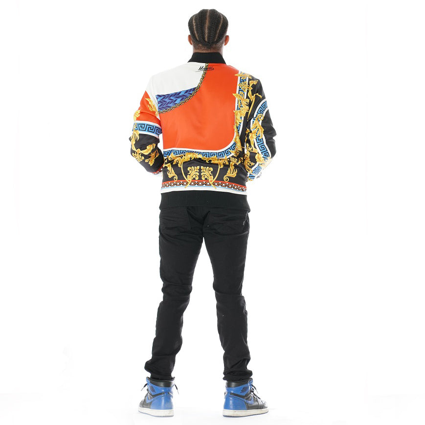 M4630 Greek Reversible Jacket - Black/Red