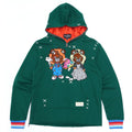 F5738 Love Kills Hoodie - Frost Green