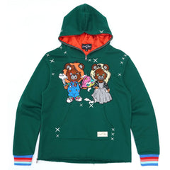 F5738 Love Kills Hoodie - Frost Green