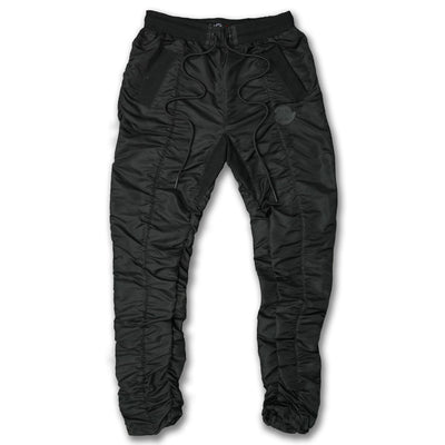 F2766 Frost Poly Sweatpants - Black