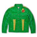 Makobi F1045 Frost Dear Sins Cord Jacket in Green
