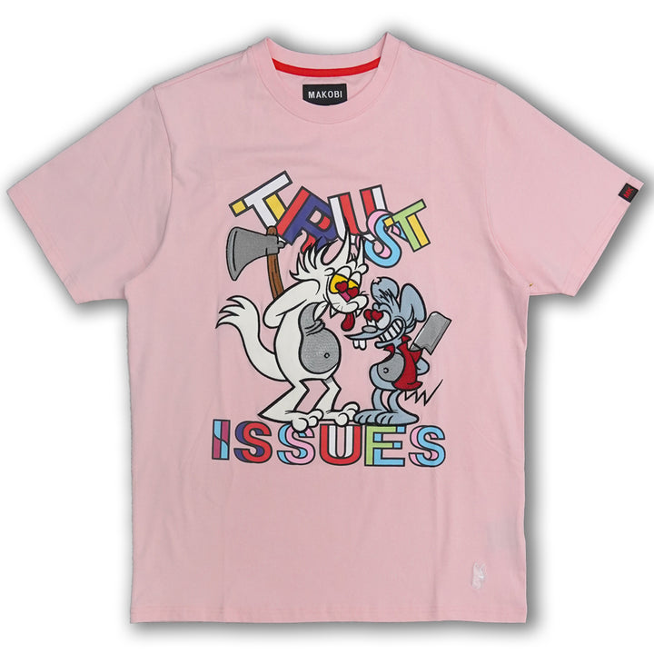 M269 Makobi Trust Issues Tee - Pink