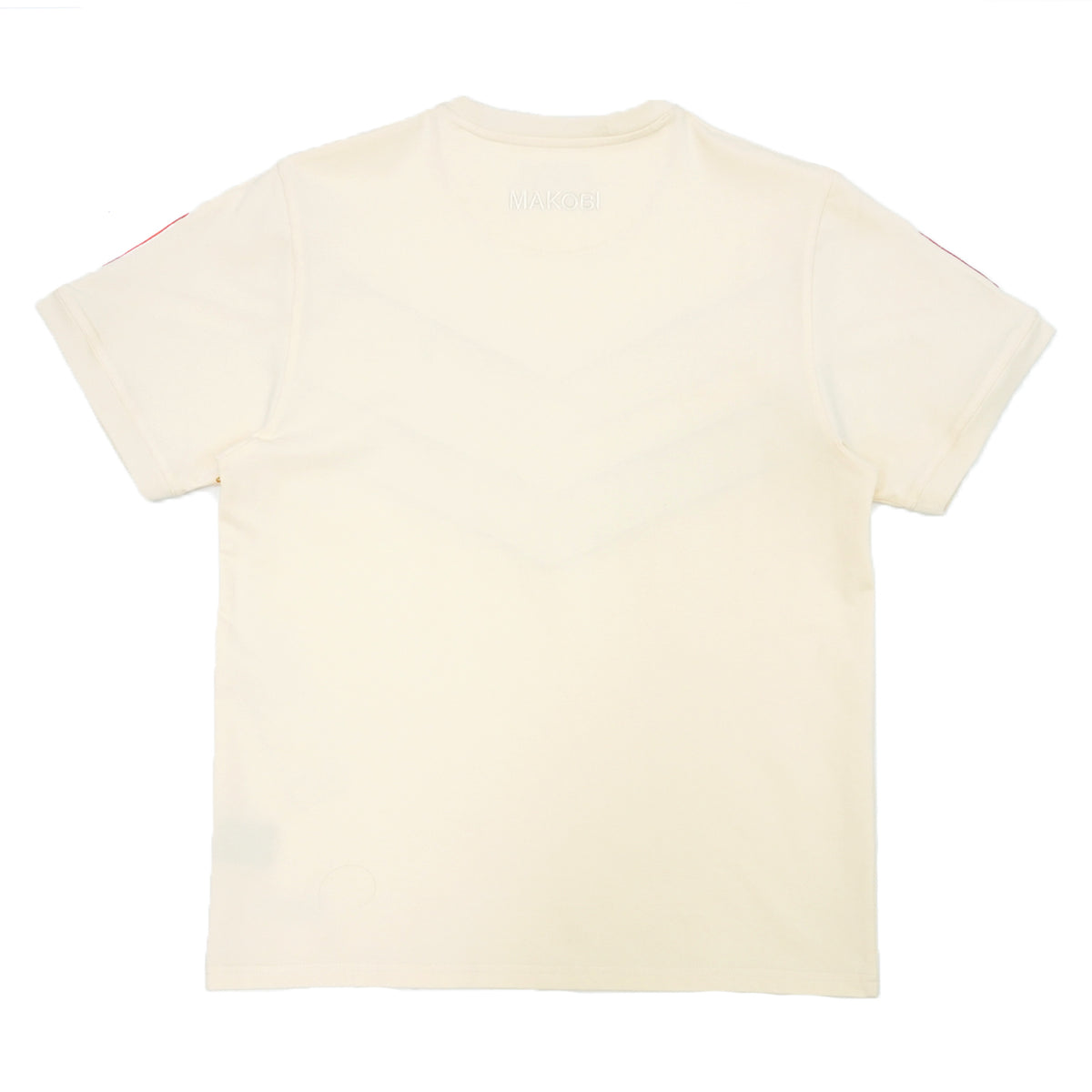 Makobi M367 Makobi Block Tee in Natural, view 2