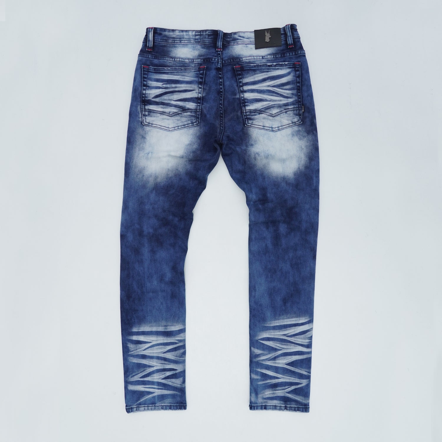 M1970 Ashton Shredded Jeans- Dark Wash