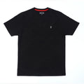 Makobi M298 Embossed Knit Tee in Black