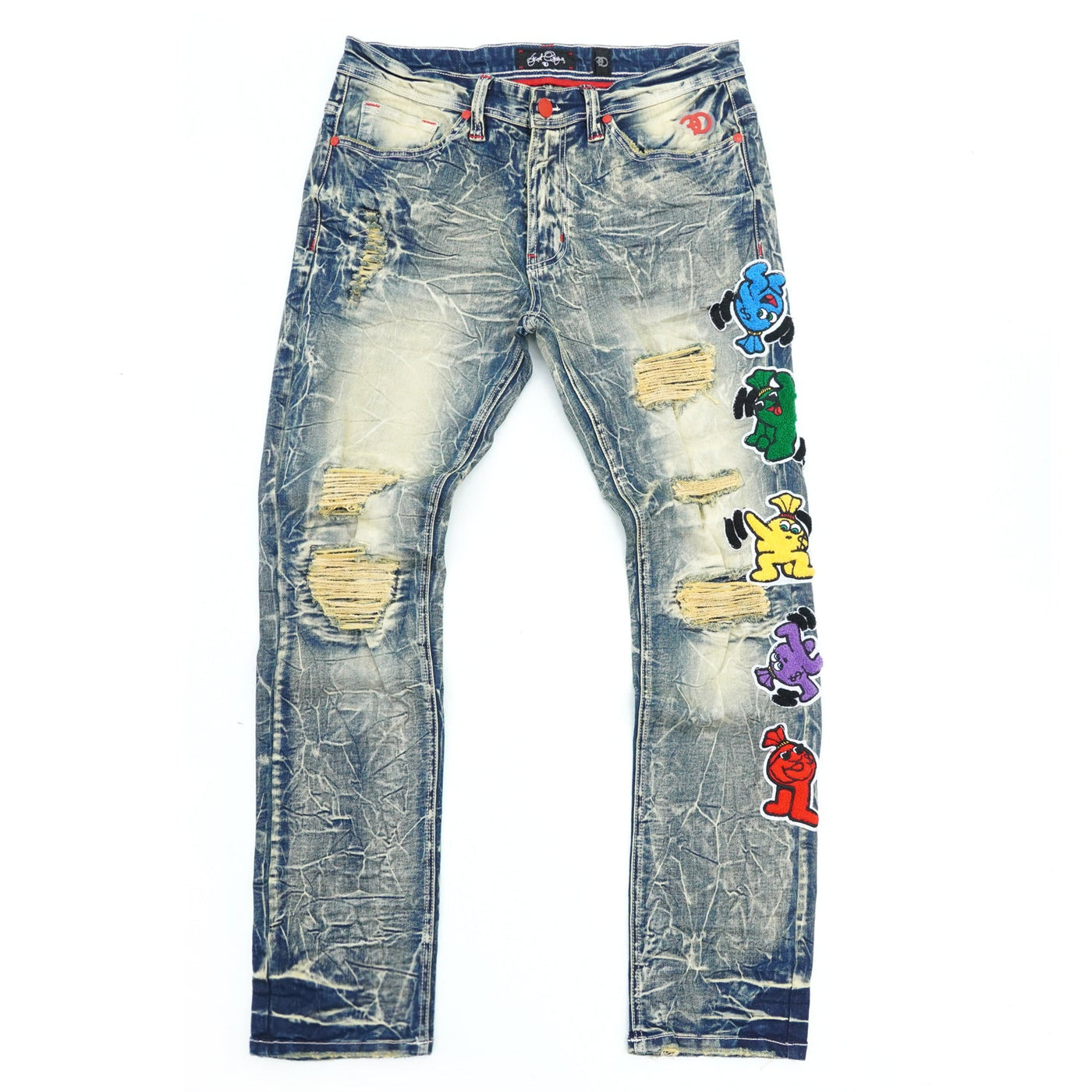 F1750 Frost Money Dance Denim Jeans - Dirt
