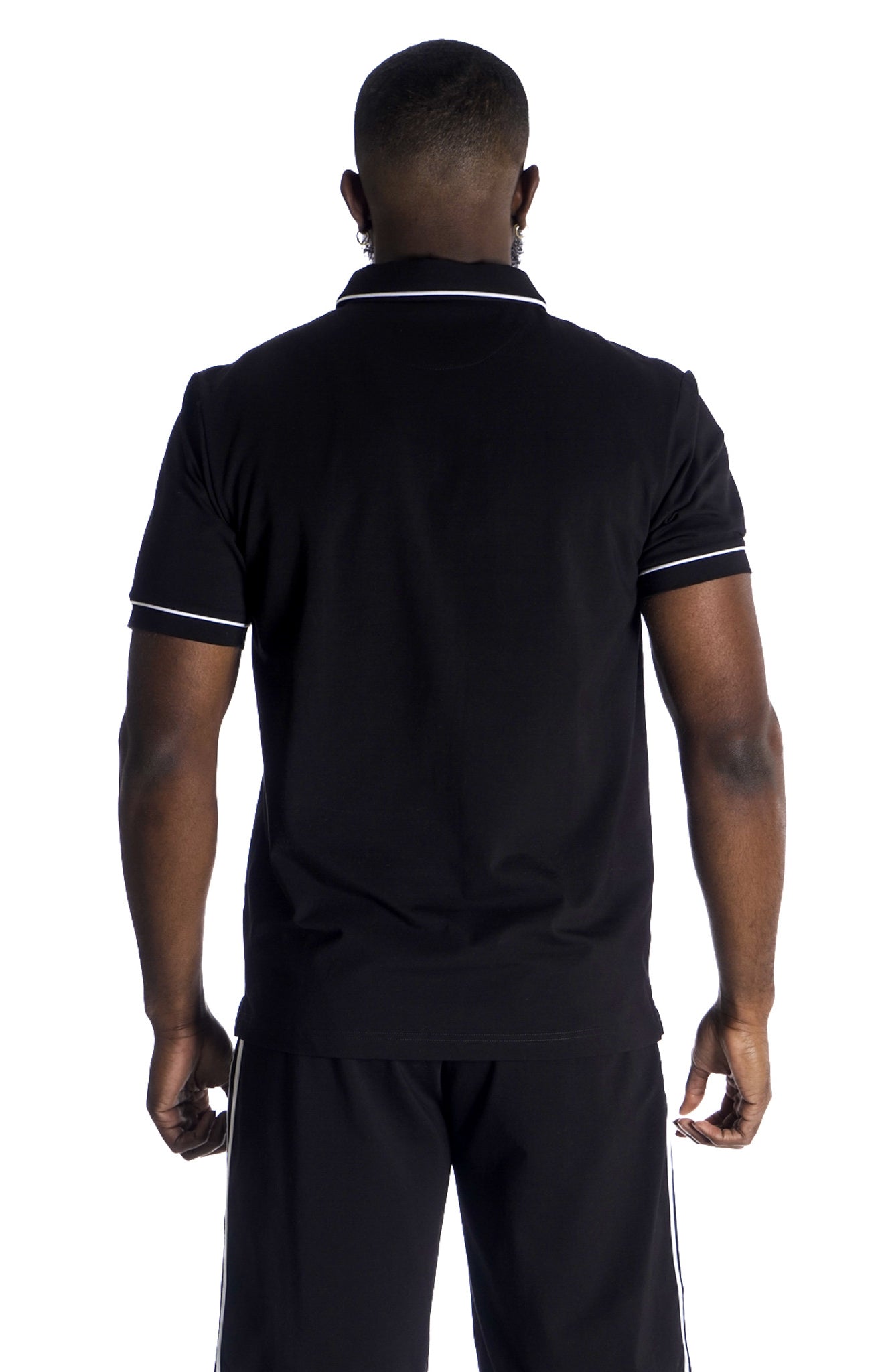 M383 Makobi Luciano Polo Shirt - Black
