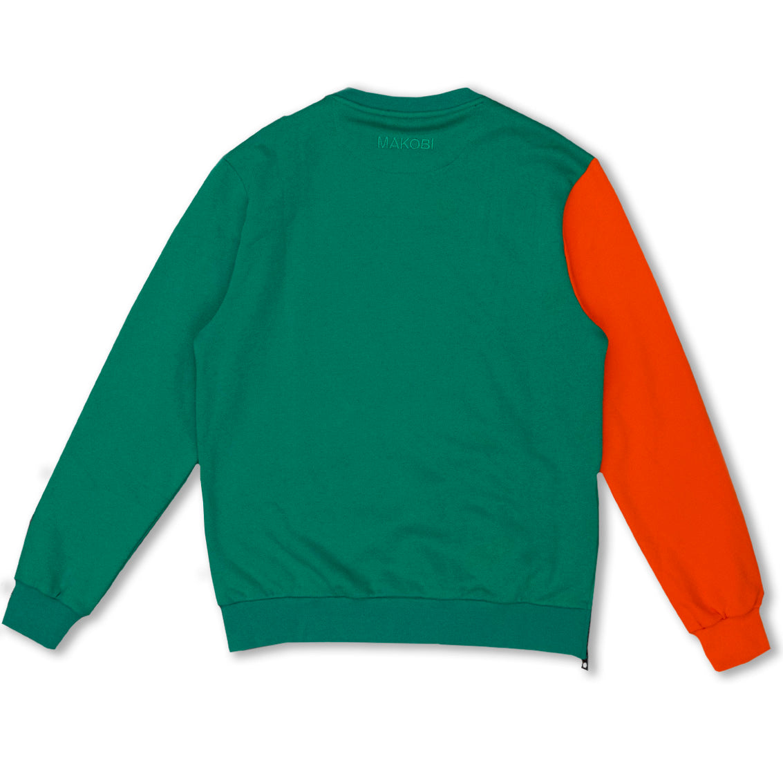 Makobi M4141 Connect Sweater in Green, view 2