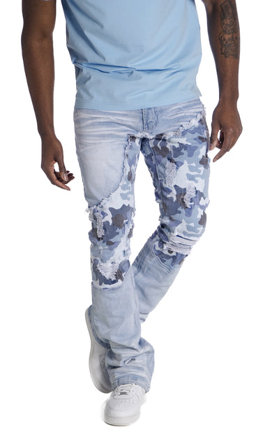 M1919 Costello Stack Jeans - Light Wash