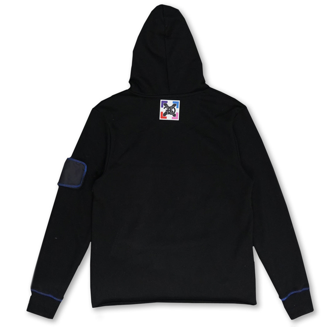 Makobi F5788 Everything That Glitters Ain't Gold Hoodie in Black, view 2