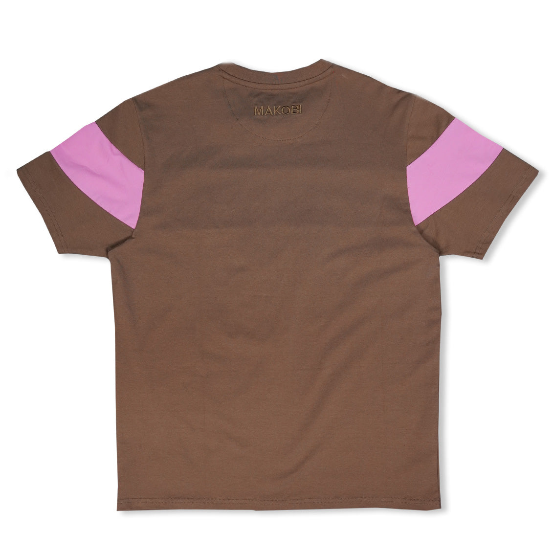 Makobi M323 Fake Friends Tee in Brown, view 3