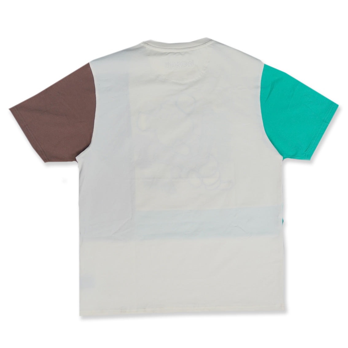 Makobi M381 Stay Focused Tee in Natural, view 2