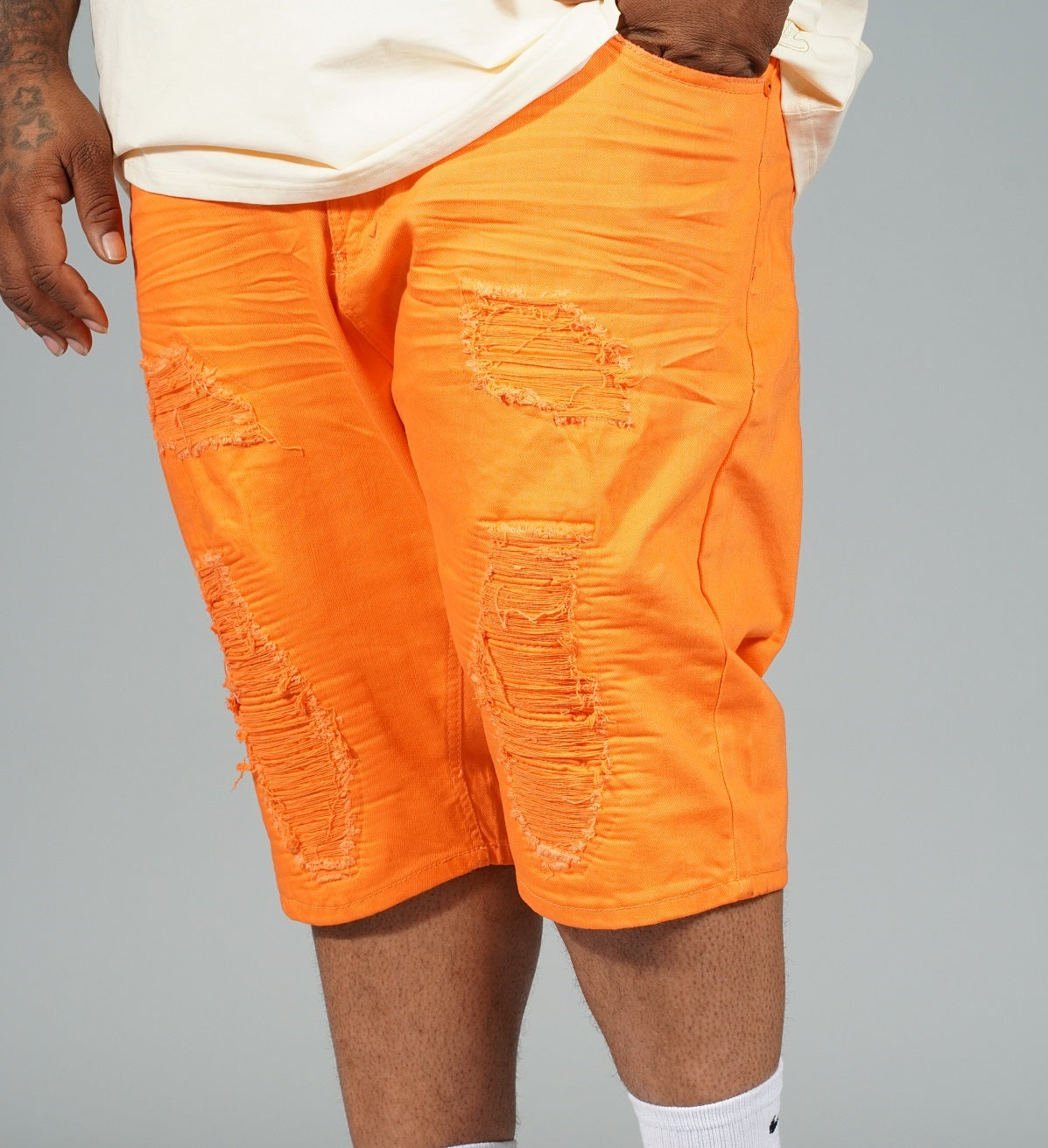 M971 Jordanelle Twill Shorts - Orange