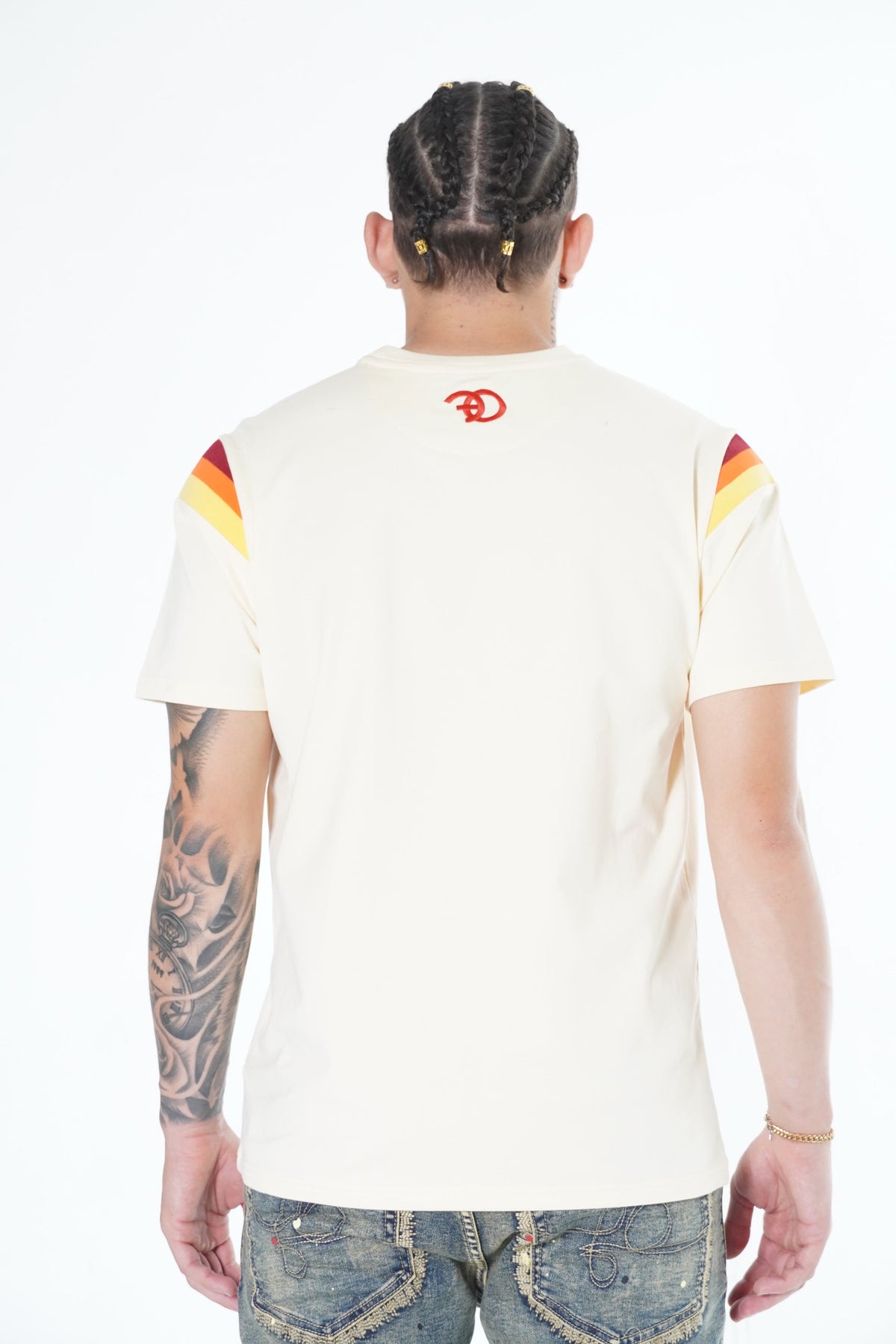 Makobi F177 Date Night Tee in Natural, view 4