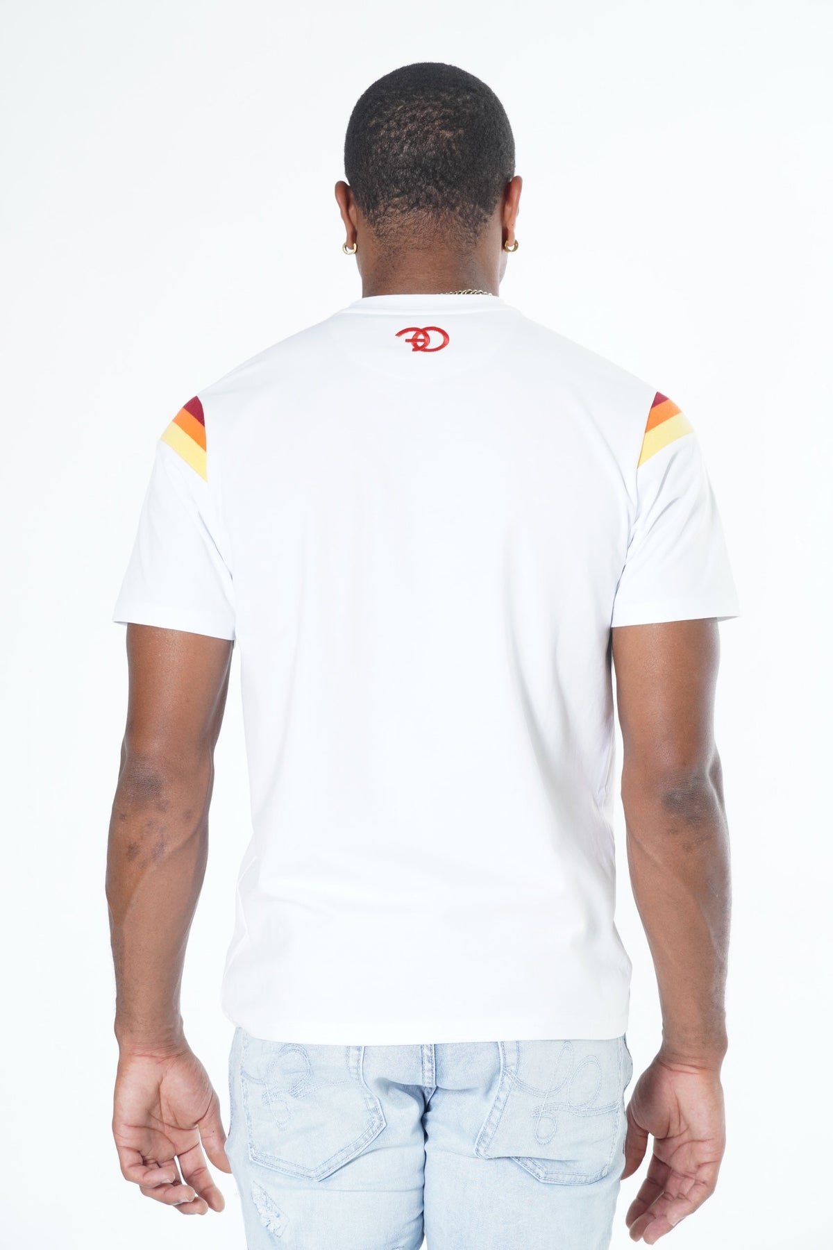 Makobi F177 Date Night Tee in White, view 4