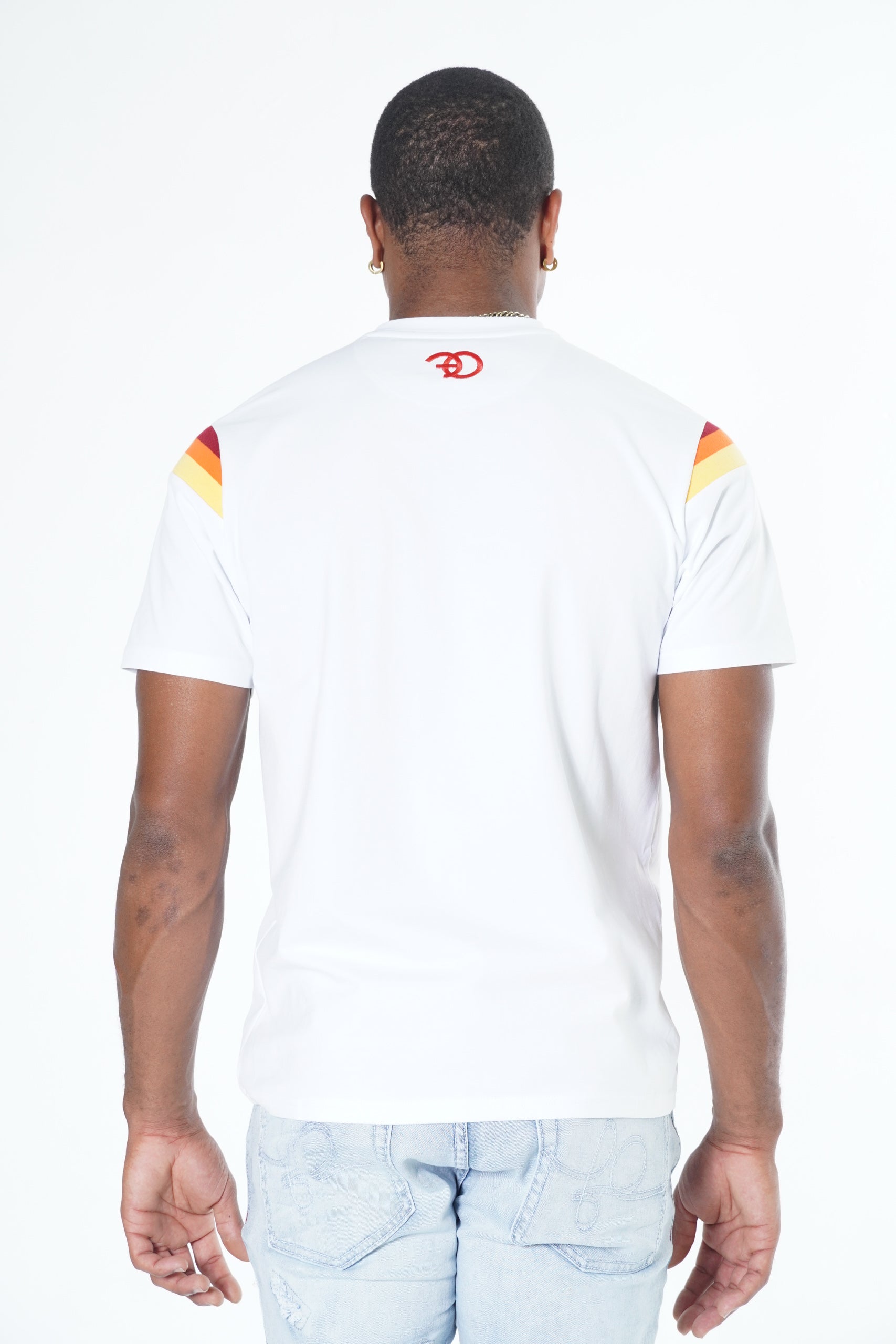 Makobi F177 Date Night Tee in White, view 4