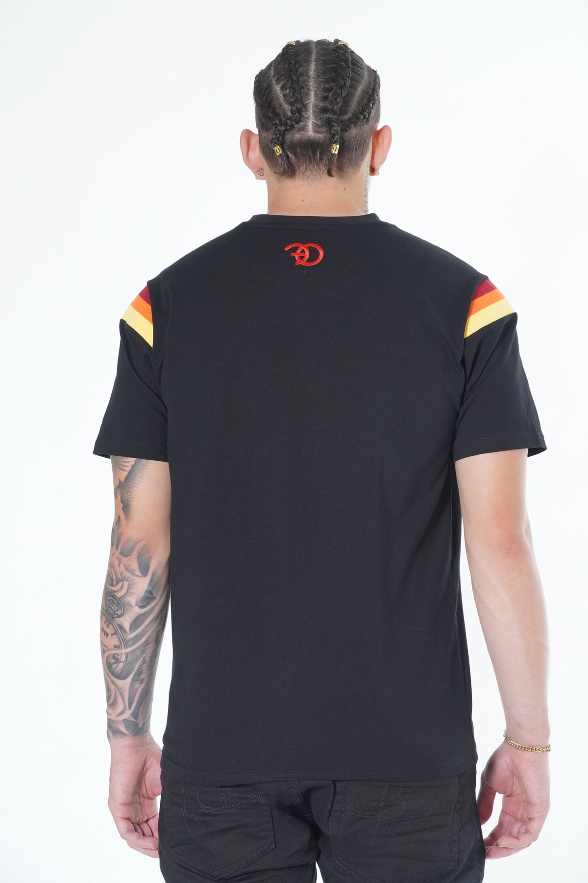 Makobi F177 Date Night Tee in Black, view 4