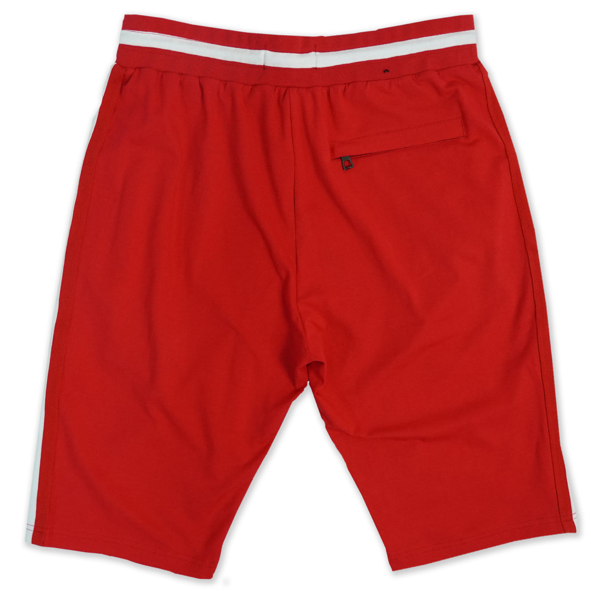 Makobi M600 Knit Shorts in Red, view 2