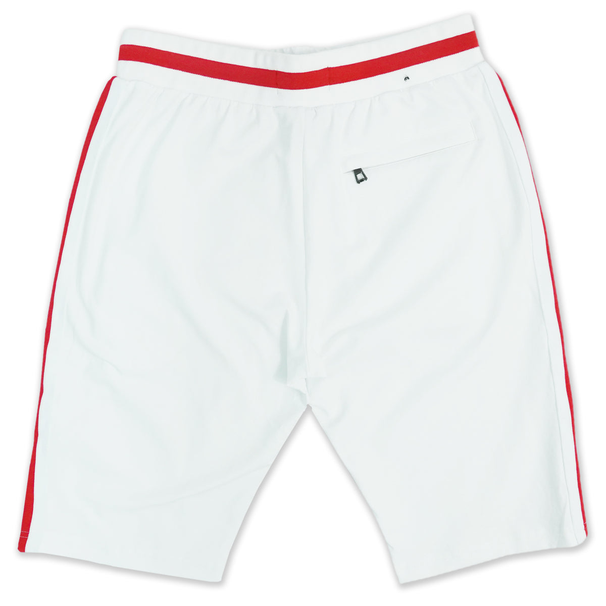 Makobi M600 Knit Shorts in White, view 2