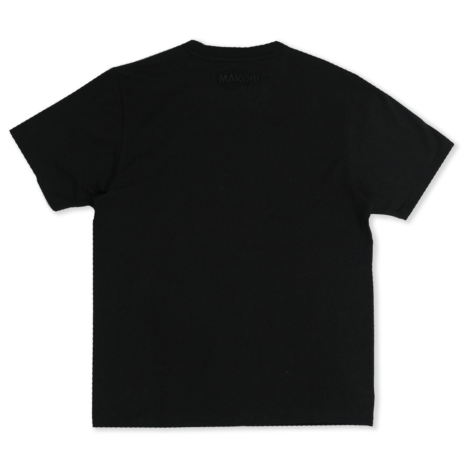 Makobi M259 Can I Live Tee in Black, view 2