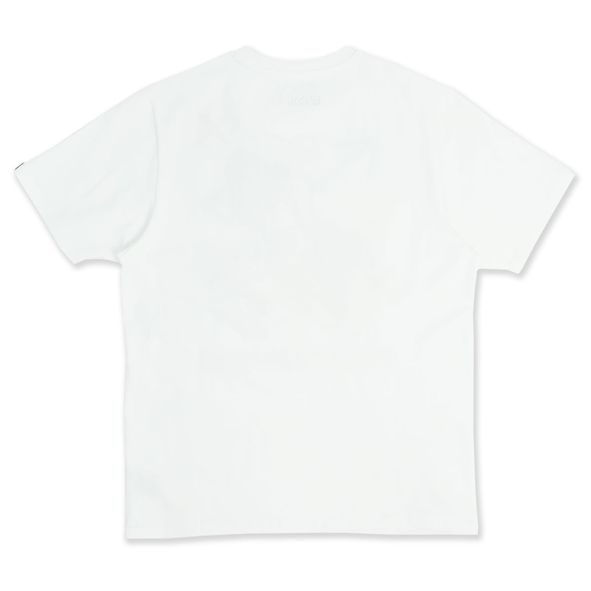 Makobi M157 Playmaker Tee in White, view 2