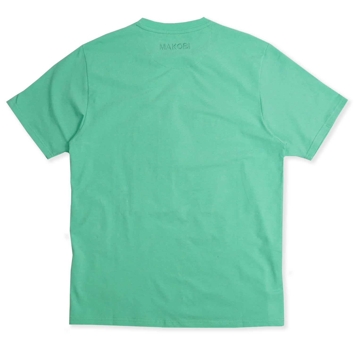 Makobi M203 No Love Tee in Mint, view 2