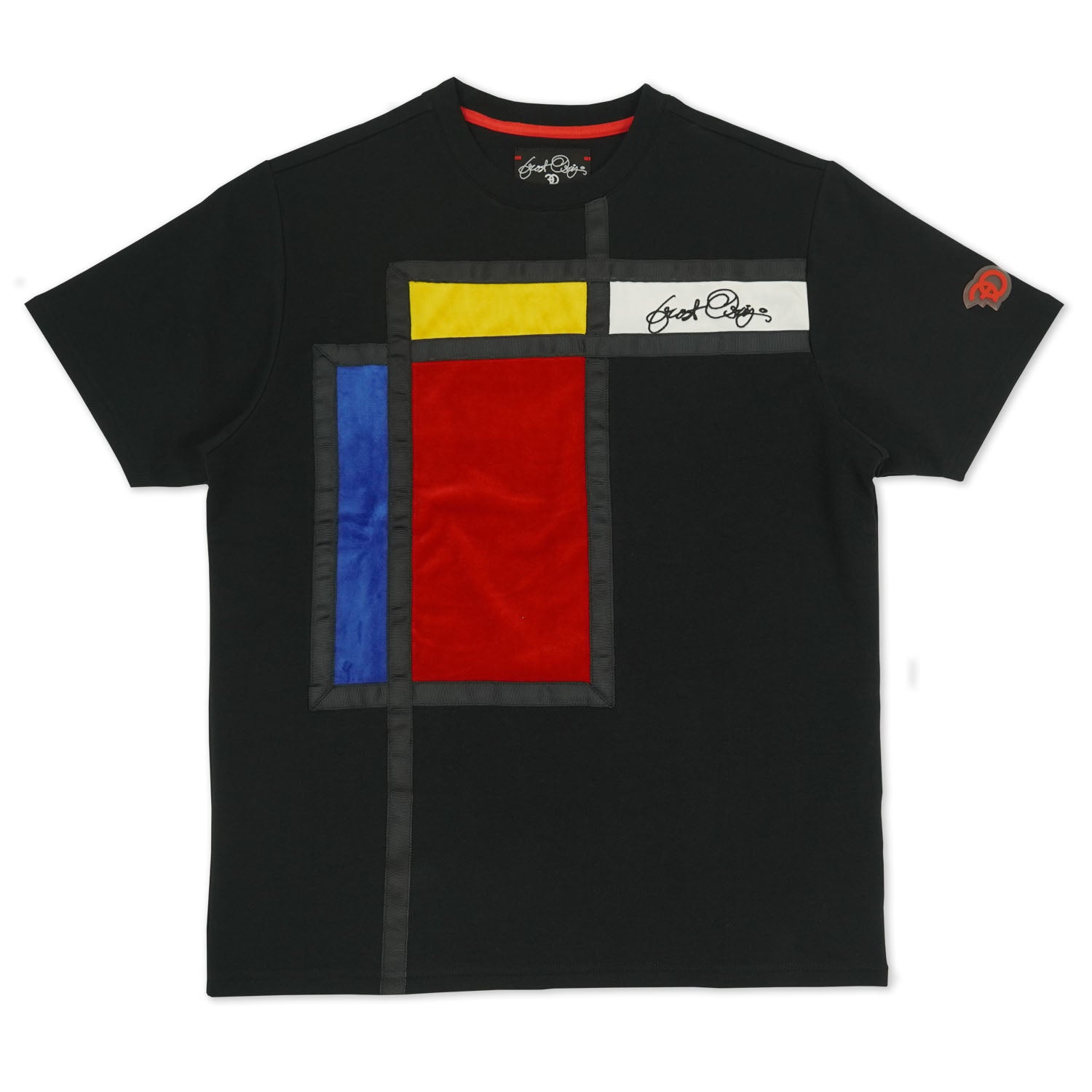 Makobi F250/550 Frost Abstract Short Set in Black, view 7