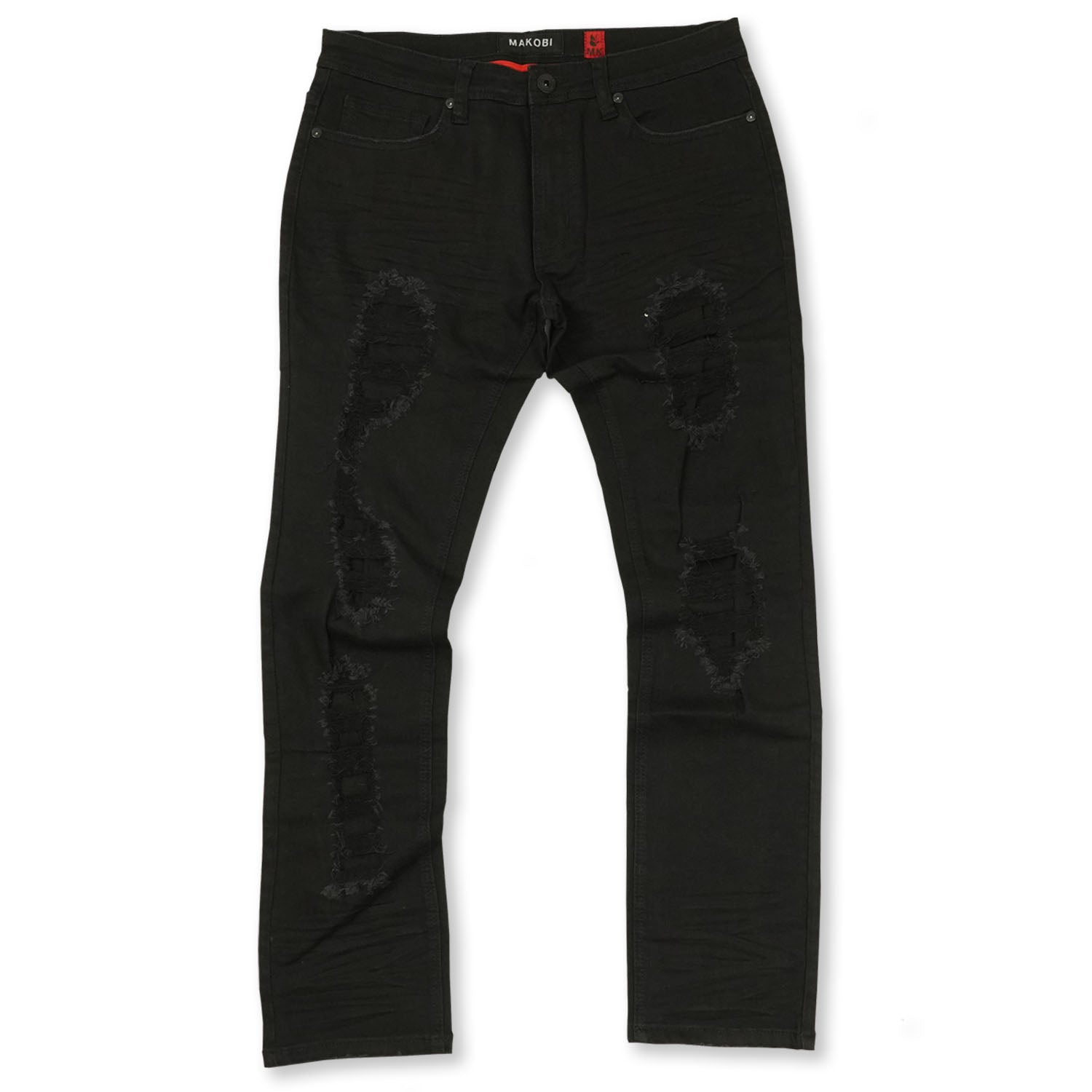 M1969 Bondi Shredded Jeans - Black Black