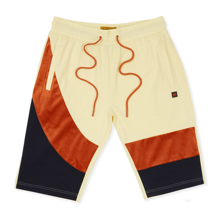 شورت جیر ژاکارد M673 - طبیعی