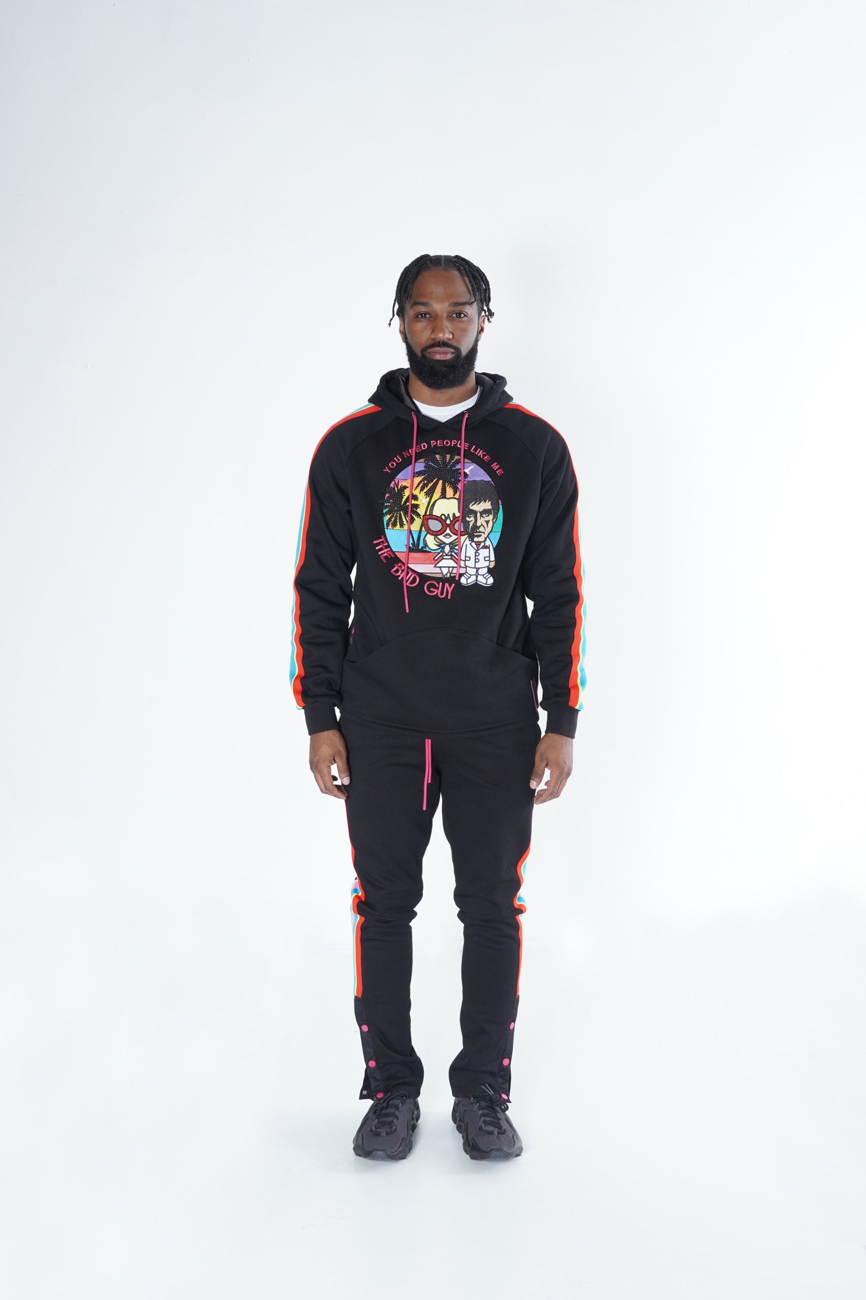 F5728 & F6728 Frost Bad Guy Fleece Set Up - Black