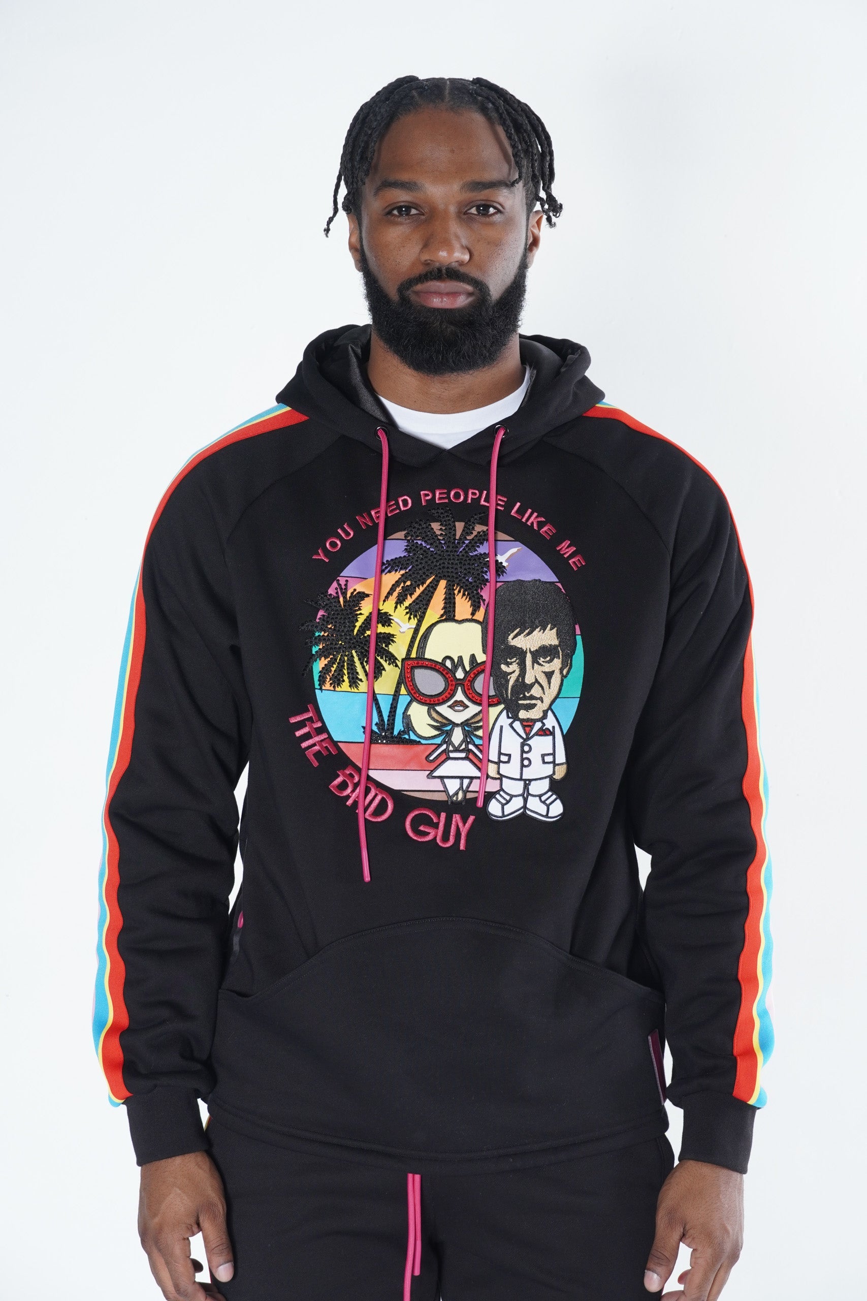 F5728 & F6728 Frost Bad Guy Fleece Set Up - Black