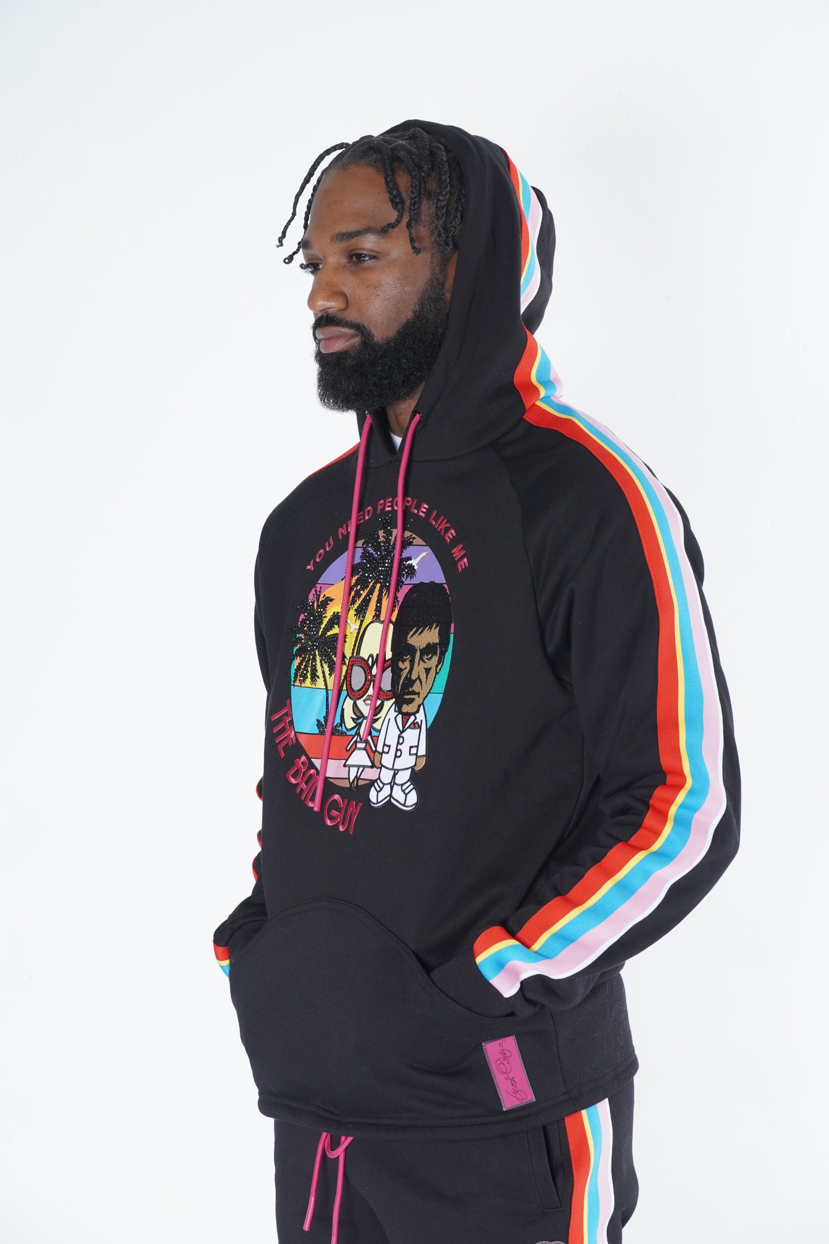 F5728 & F6728 Frost Bad Guy Fleece Set Up - Black