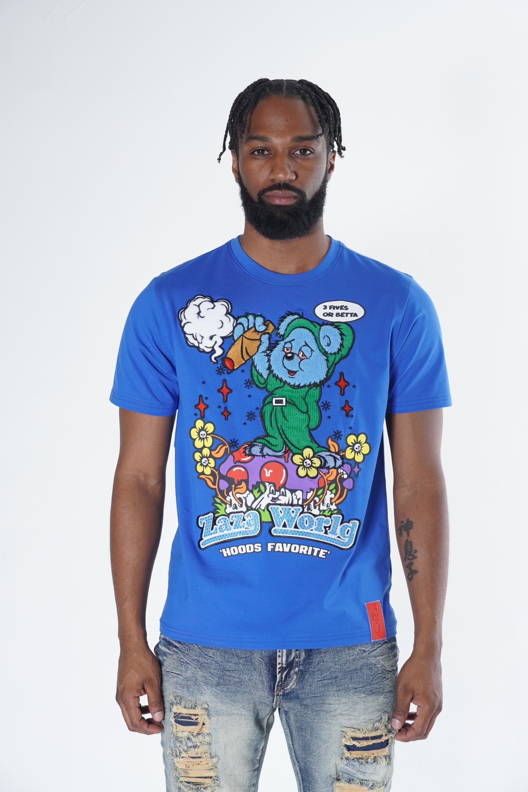 F155 Frost Zaza World Tee - Royal