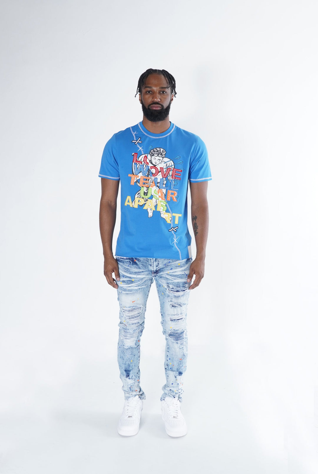 F127 Ife Yoo Ya Wa Yapa Tee - Royal