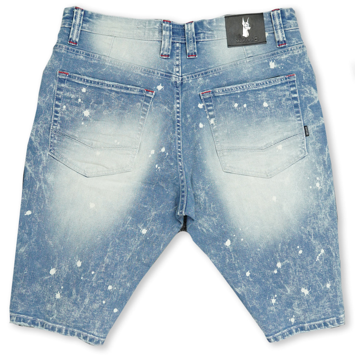 M771 Pacifica Shredded Shorts - Light Wash