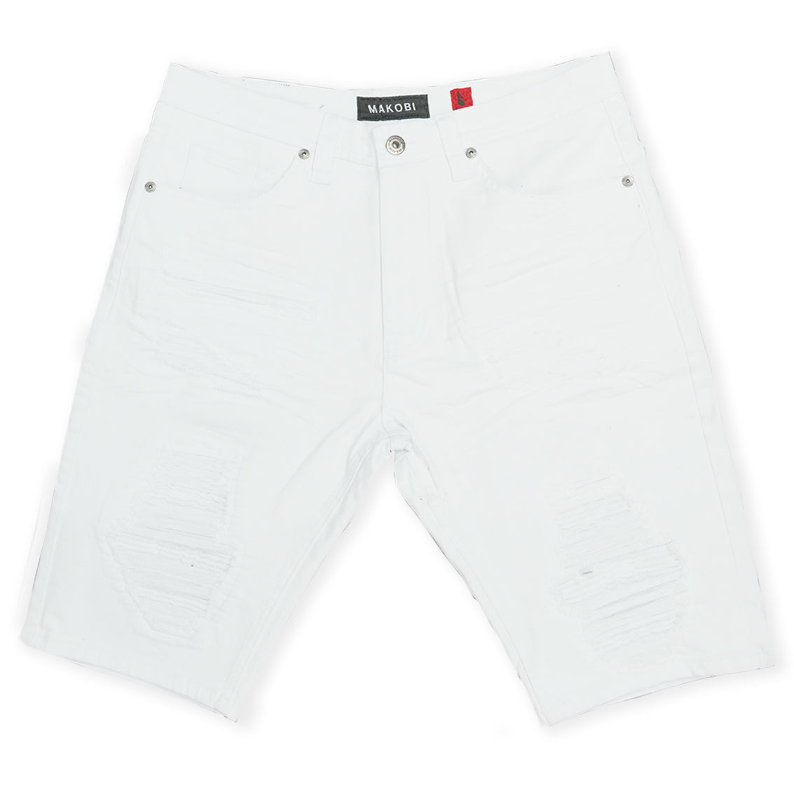 M771 Pacifica Shredded Shorts - White
