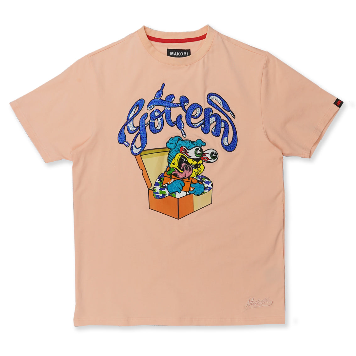Makobi M289 Got'm Tee- Peach
