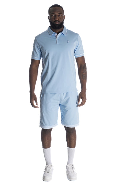 M383 Makobi Luciano Polo Shirt - Blue
