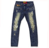M1768 Makobi Malachy Jeans w/ Contrast Underlay - Dirt Wash/Olive