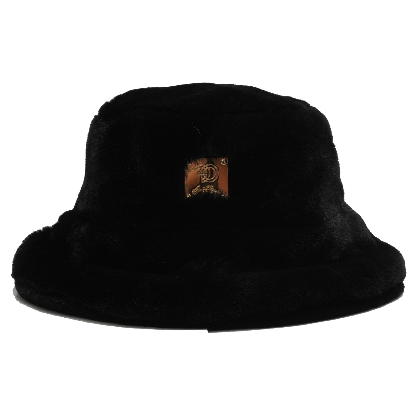 F001 Marc Rabbit Fur Hat - Black