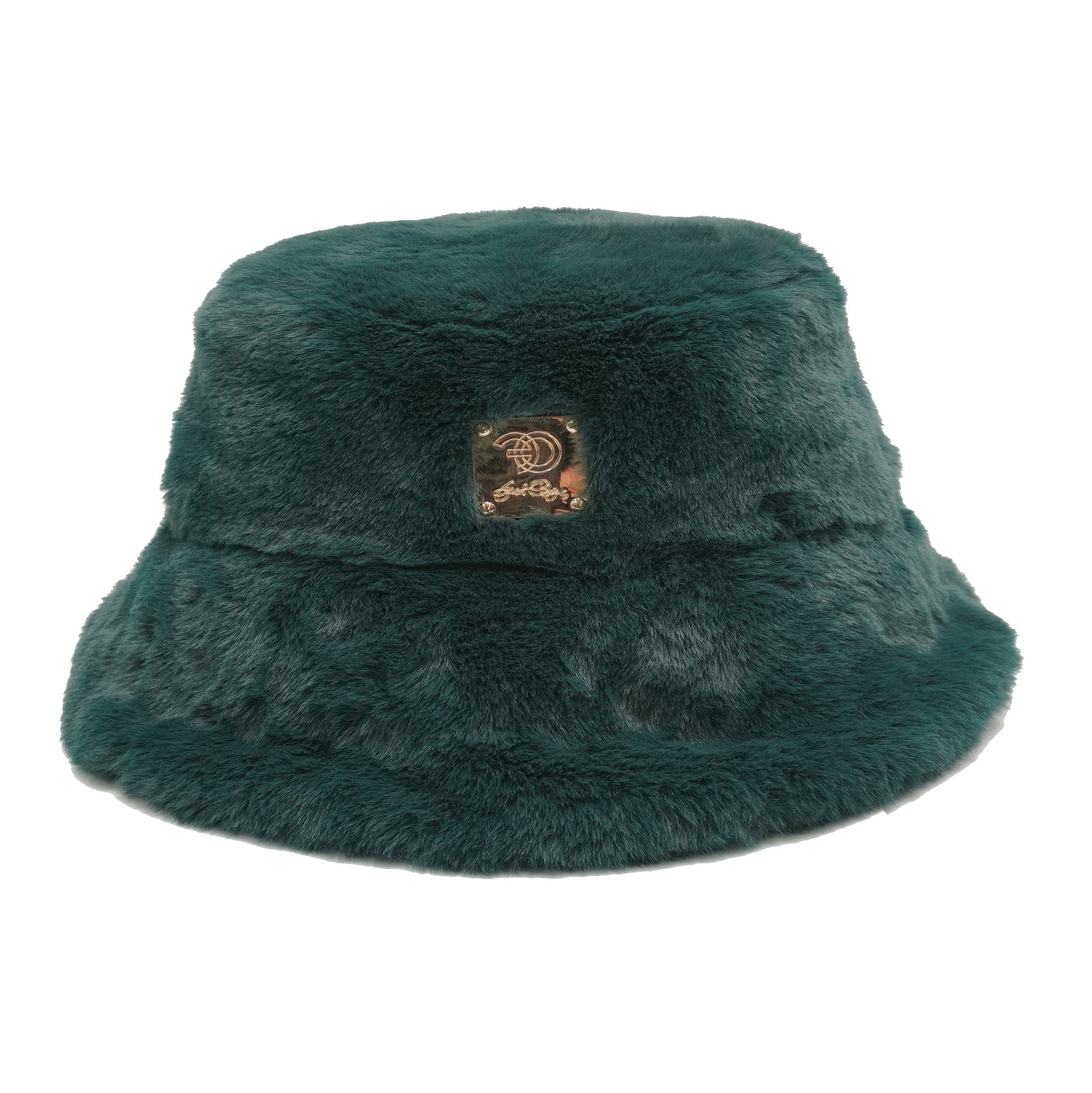 F001 Marc Rabbit Fur Hat - Green