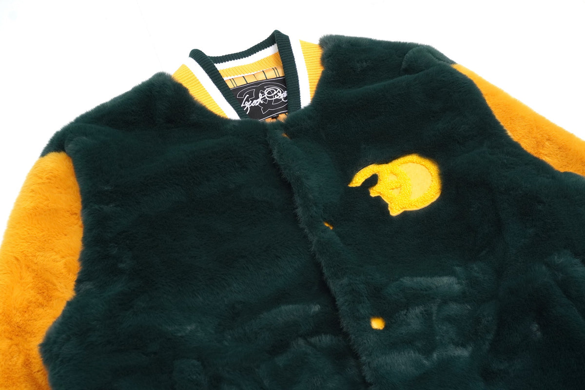 F1010 Marc Ehoro onírun Varsity jaketi - Alawọ ewe