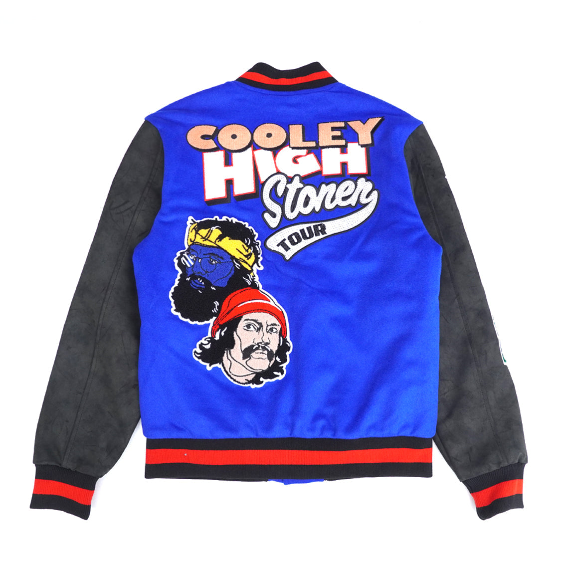 F1040 Cooley High Wool Varsity Jacket - Royal