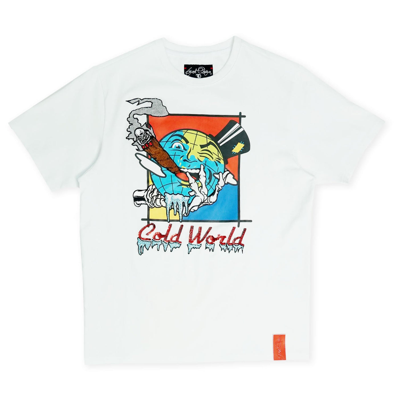 F112 Frost Cold World Tee - White
