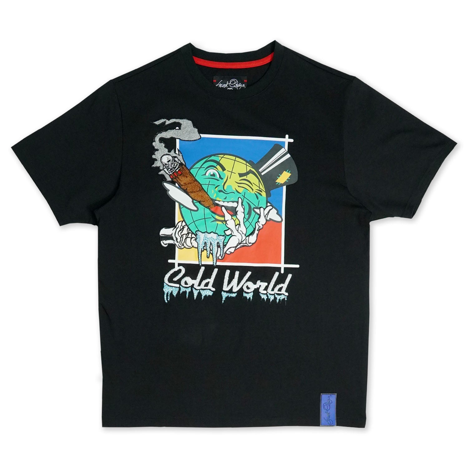 F112 Frost Cold World Tee - Black